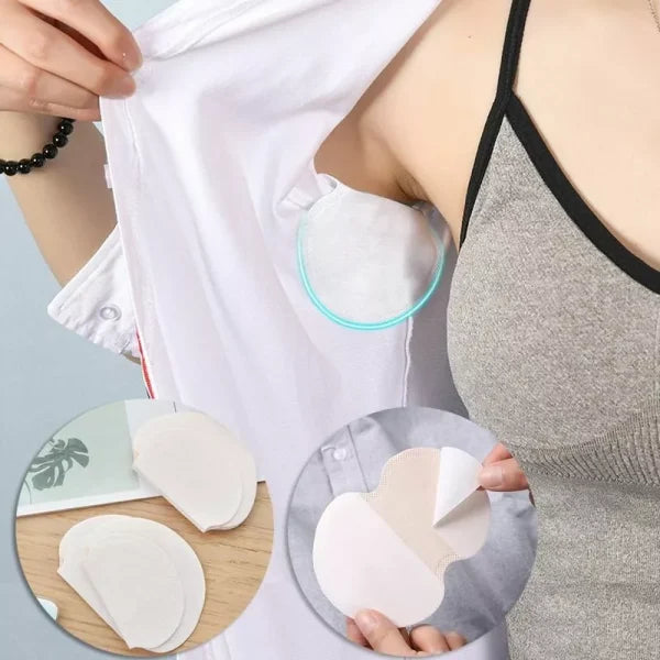 10pcs 5 Pair Underarm Pads Dress Clothing Armpit Care Sweat Scent Perspiration Shield Absorbing Deodorant Antiperspirant